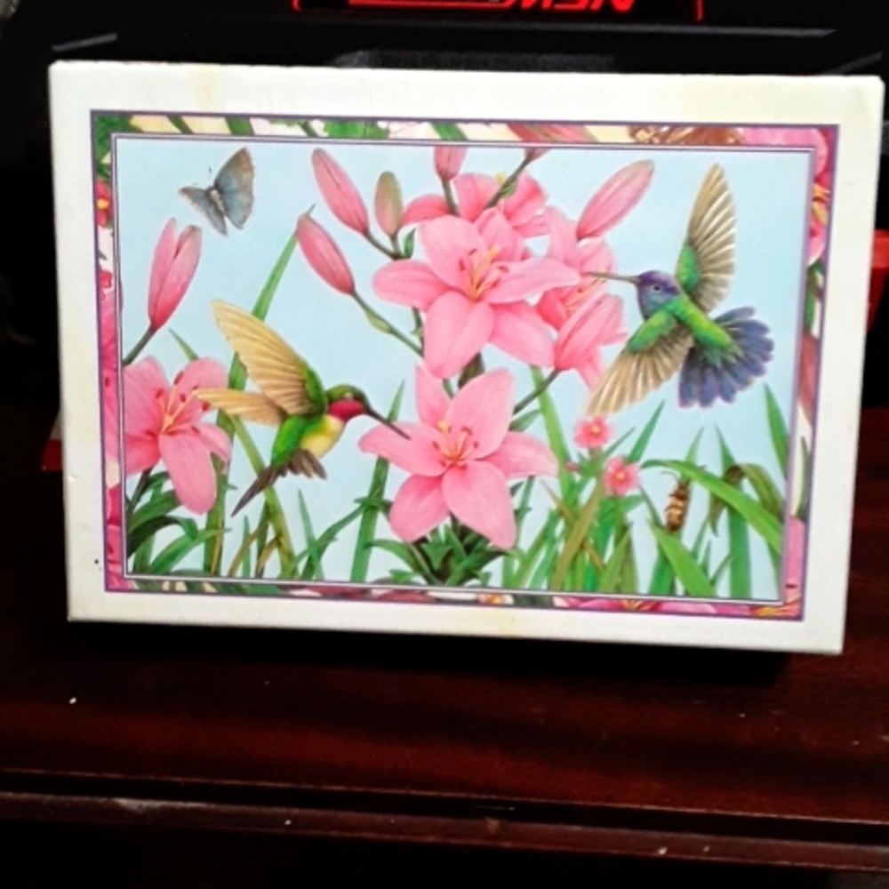 Beautiful boxed cards and stationery with envelopes.